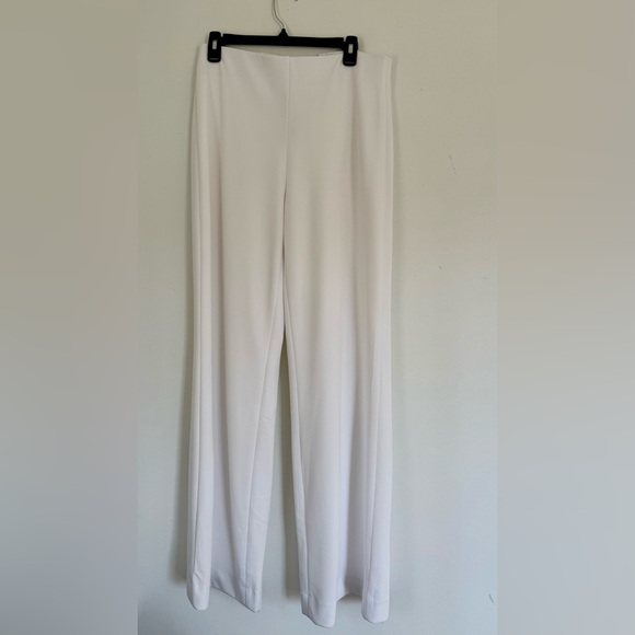 White House Black Market Pants - White House Black Market Cream Wide Leg Pants